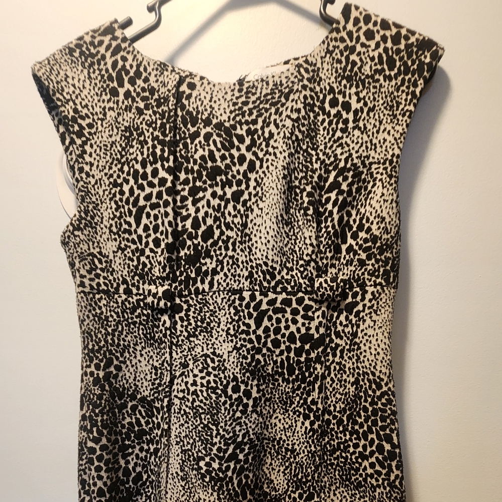 Calvin Klein Animal Print Dress
